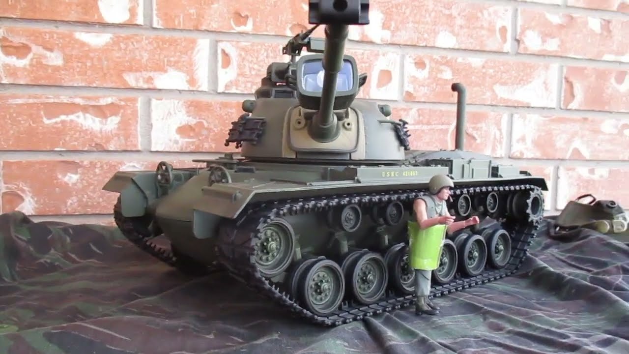 1:18 Scale M48A3 Patton Tank Review (21st Century Toys) - YouTube
