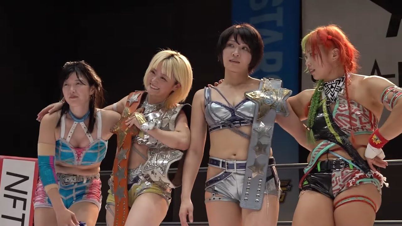 スターダム】コズエン同門対決！なつぽい＆安納サオリ vs 水森由菜