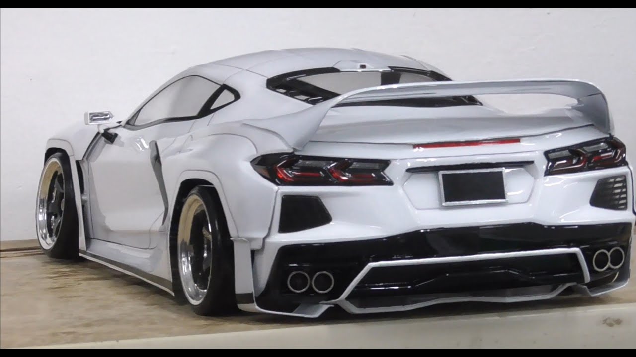 Fさんの2WD DRIFT NEW ボディアディクション PANDEM C8 コルベット