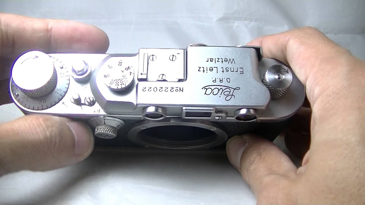 人気の片流れ窓のバルナックライカIIIa（3a） オーバーホール済み・6