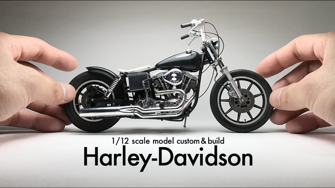 Building Imai 1/12 Harley-Davidson FXE/F-80 Scale Model Custom