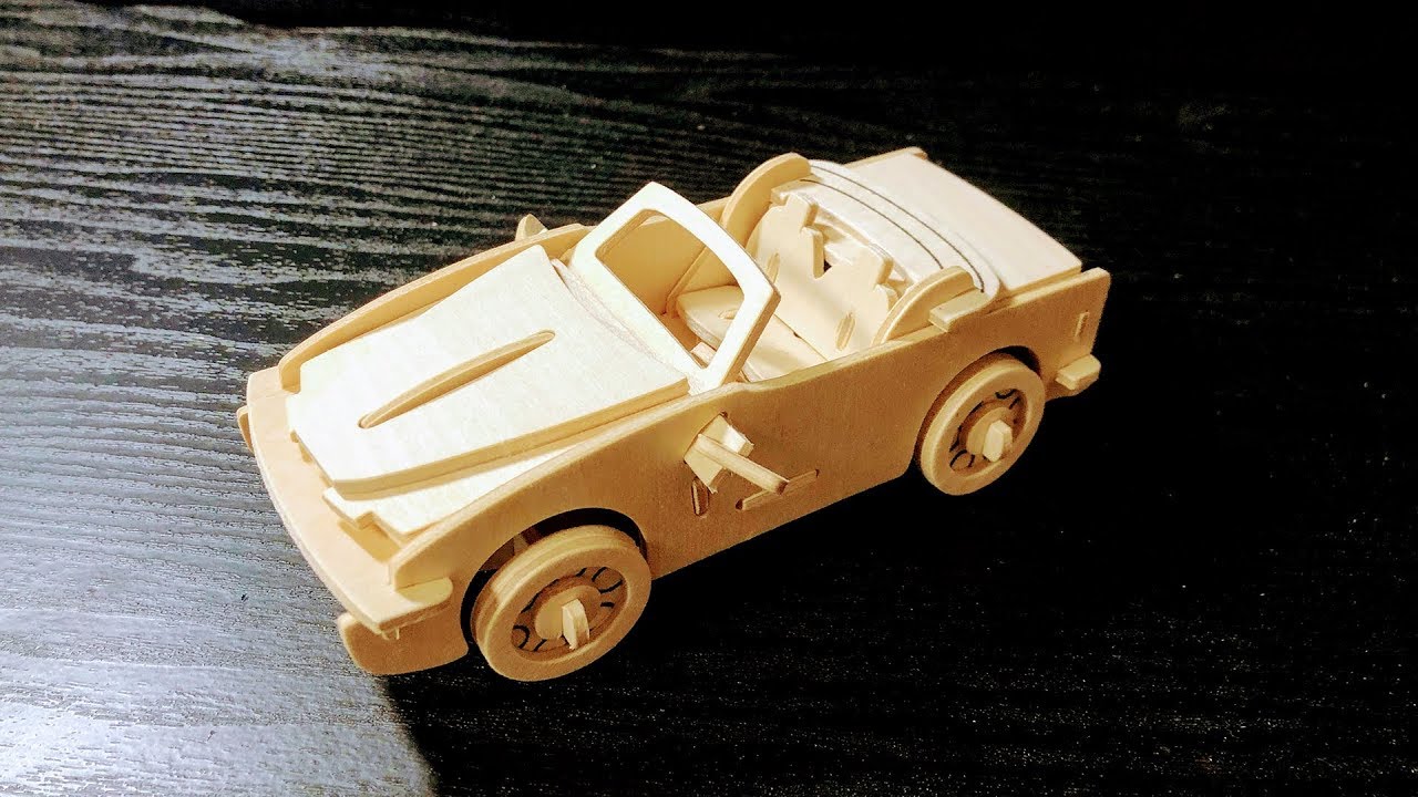 🌲Build a $ 1 wooden model Convertible Assembly method Seria - YouTube