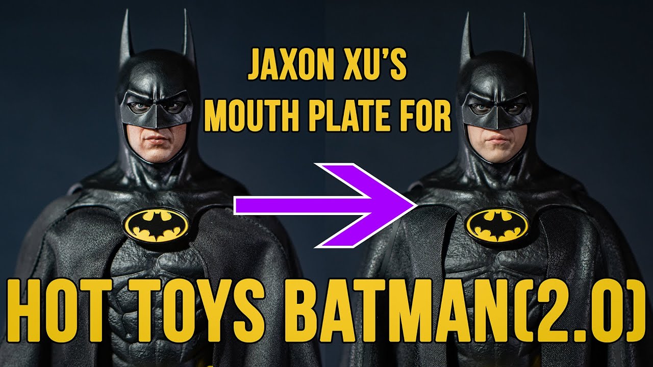 Jaxon Xu's Custom Mouth Plate for Hot Toys Batman (2.0) / ホット