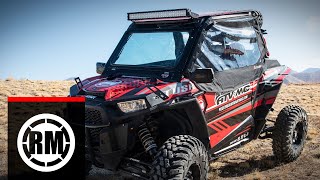 Kawasaki Teryx KRX4 Zipperless Upper Door Kit by Tusk - 2005020018-EKO