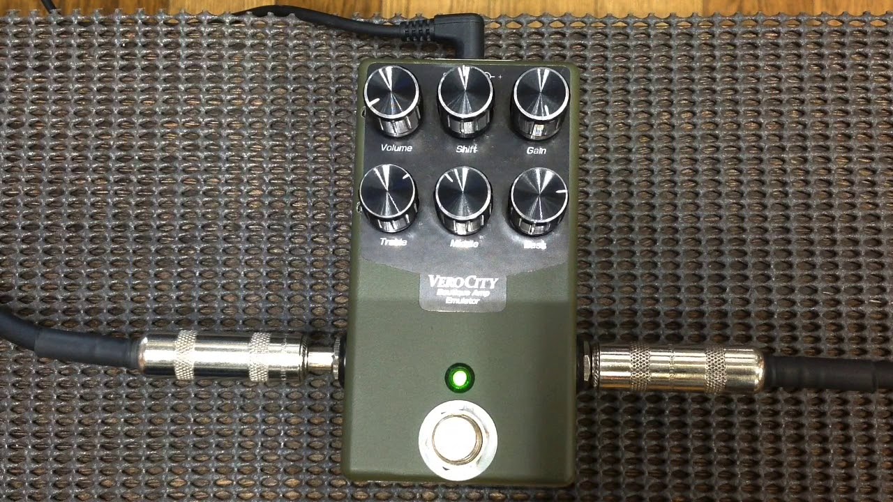 VeroCity Effects Pedals KRK試奏動画 (Dr住吉) - YouTube