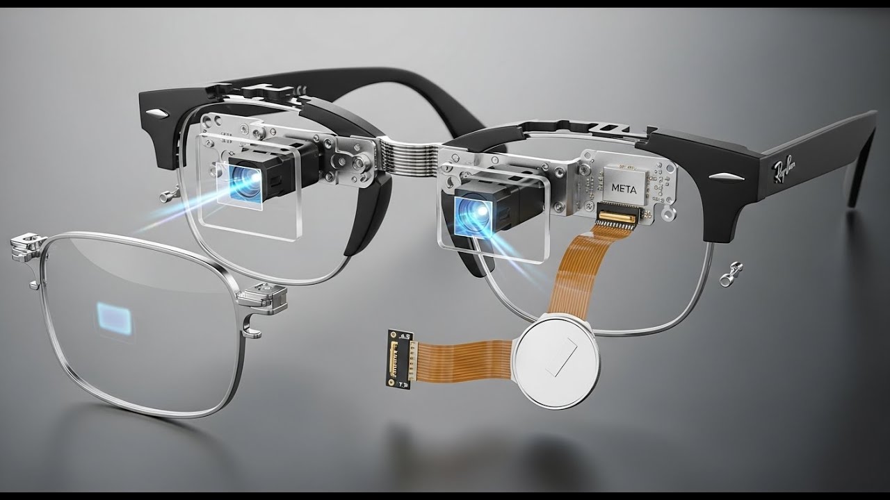 I Took Apart Meta's Ray-Ban Display Glasses — You Won't Believe