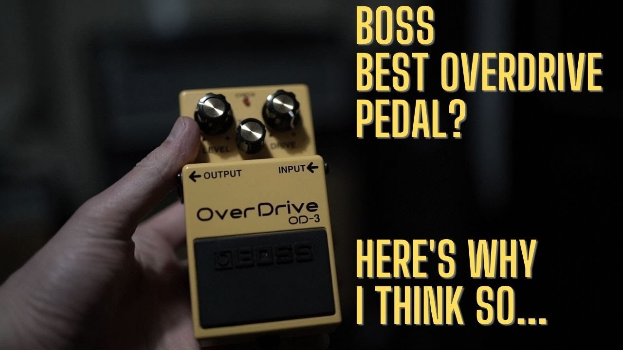 BOSS OD-3にも初年度マジックは存在するのか？初年度生産1997年8月