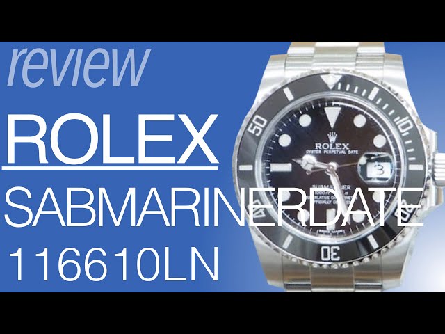 Rolex Submariner Date Ref. 116610LN Hands-on Review [Understanding