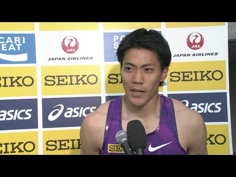 セイコーゴールデングランプリ陸上2016川崎】男子100m 2位山縣亮太選手