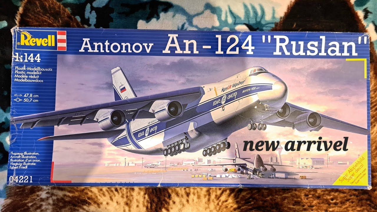Revell 1:144 Antonov an 124 review - YouTube