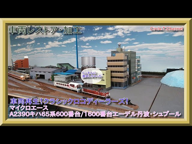 車両加工】Nゲージ マイクロエース A-2390 キハ65系600/1600番台