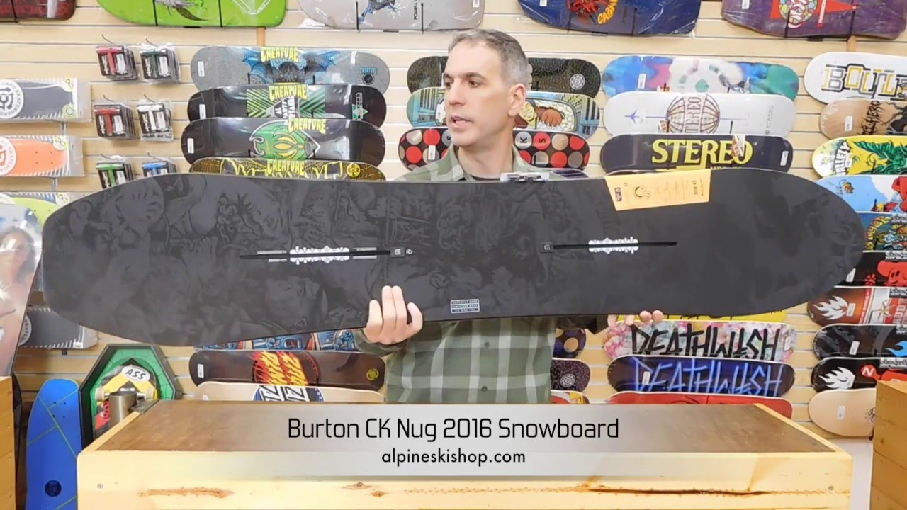 Burton CK NUG Snowboard for 2016 - YouTube
