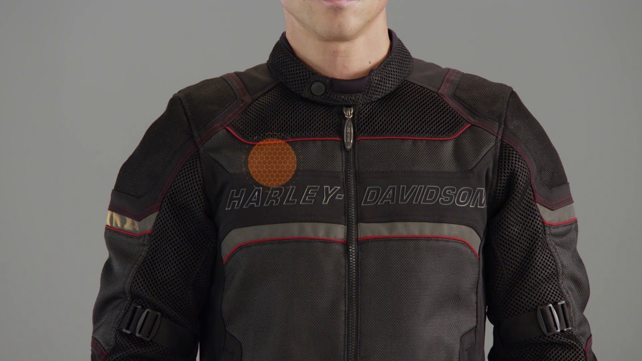 FXRG Mesh Riding Jacket | Harley-Davidson - YouTube