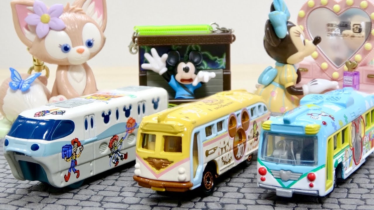 ディズニーランド40周年! 可愛いディズニーリゾートトミカ、種類が