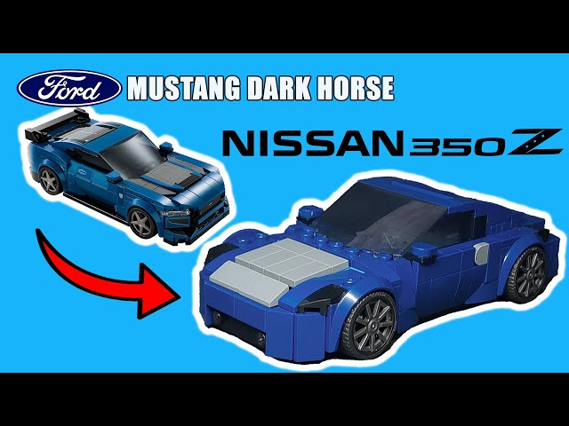 76920 Nissan 350Z - Lego Speed Champions Alternative MOC Tutorial