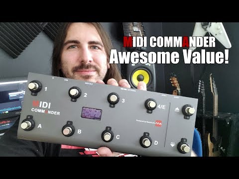 MeloAudio MIDI Commander - Versatile and AFFORDABLE! - YouTube