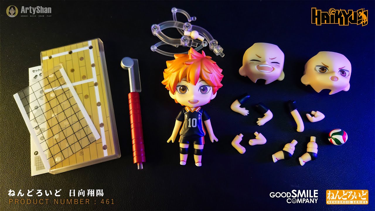Nendoroid Hinata Shoyo | Nendoroid 461 #haikyuu - YouTube