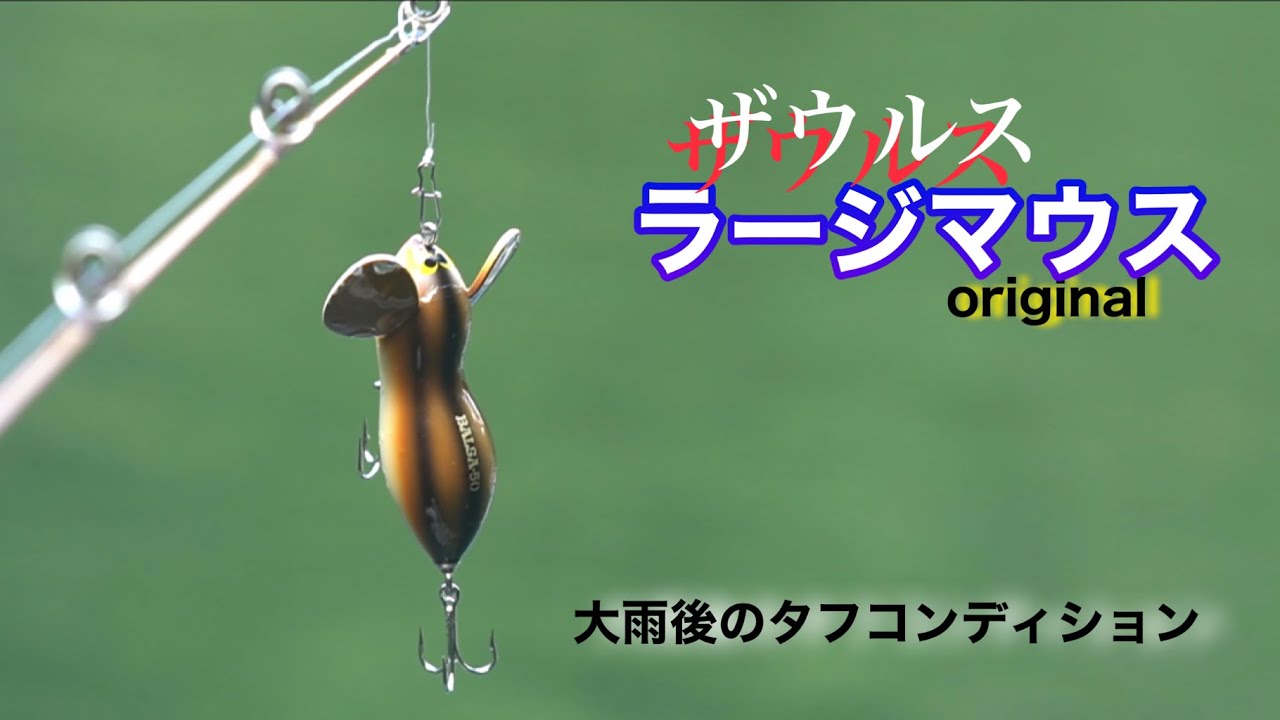 ラージマウスオリジナル/バルサ50/トップウォーター - YouTube