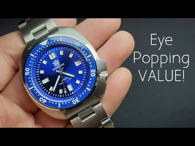 STEELDIVE SD1970! Full spec diver at a 1970s price! - YouTube