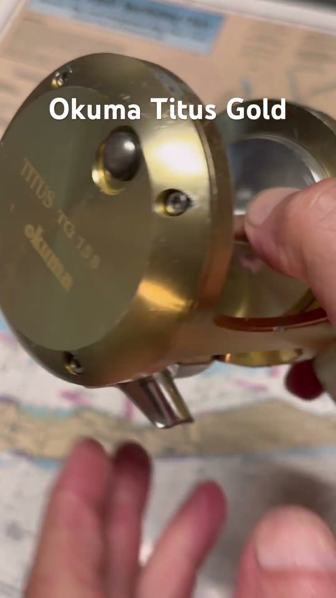 Okuma Titus Gold 15 fishing reel for the day #fishing - YouTube