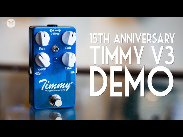 Paul Cochrane Timmy V3 Demo - 15th Anniversary Transparent Gain