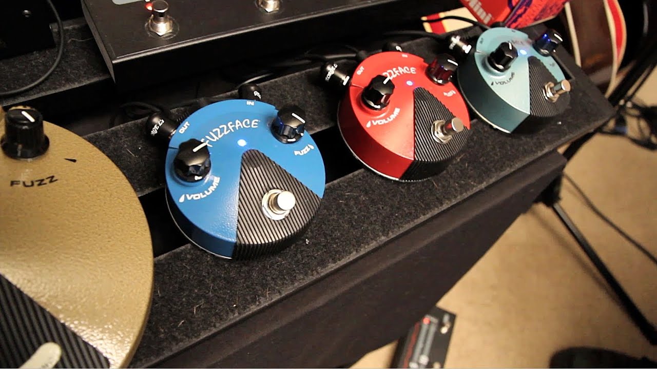 Jim Dunlop Fuzz Face Mini Hendrix FFM-3 - JHF1 Hendrix Fuzz Face