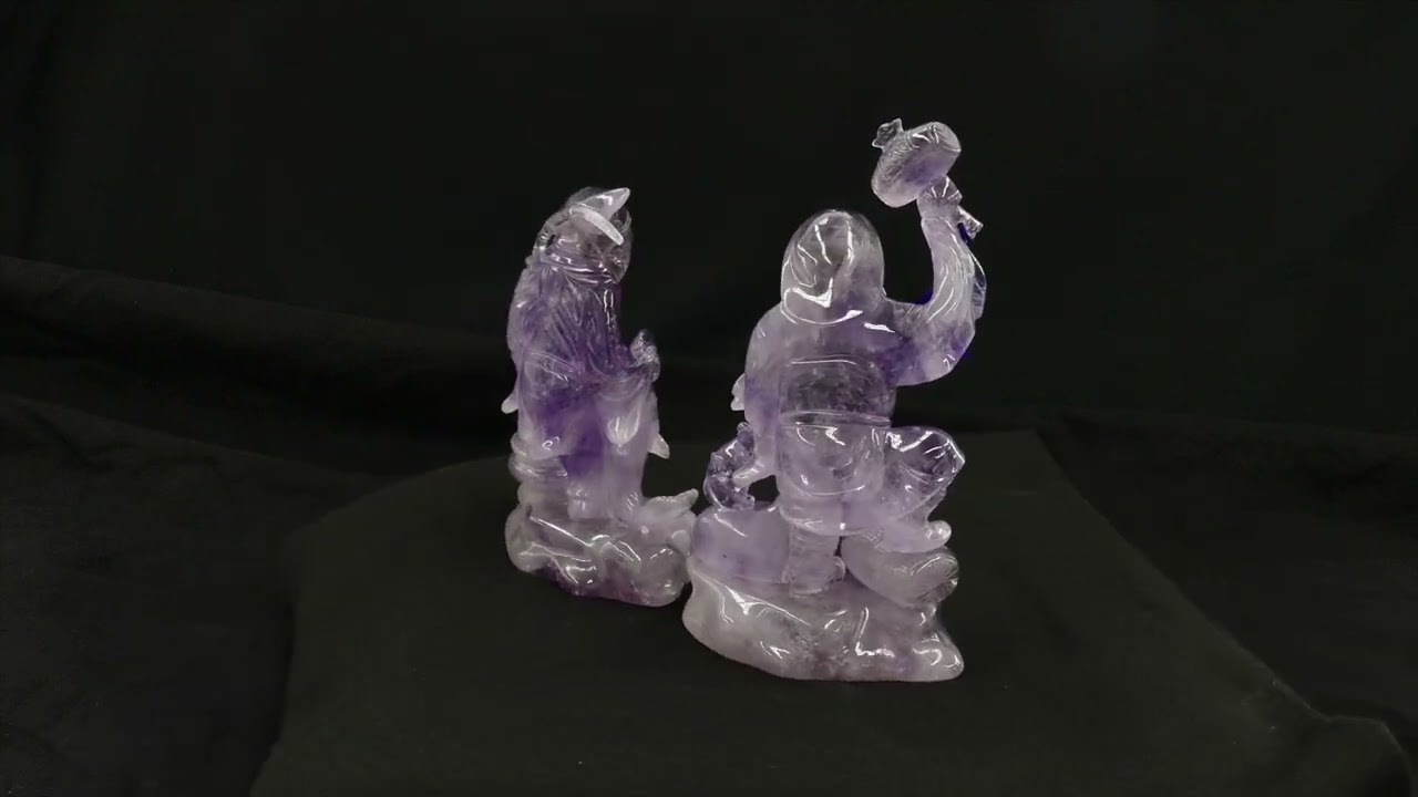 22-002恵比寿大黒天｜山梨県水晶美術彫刻協同組合