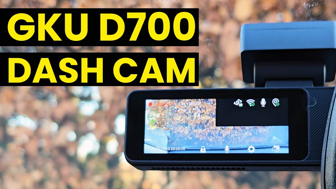 Best Dash Cam Under $100? GKU D700 Review - YouTube