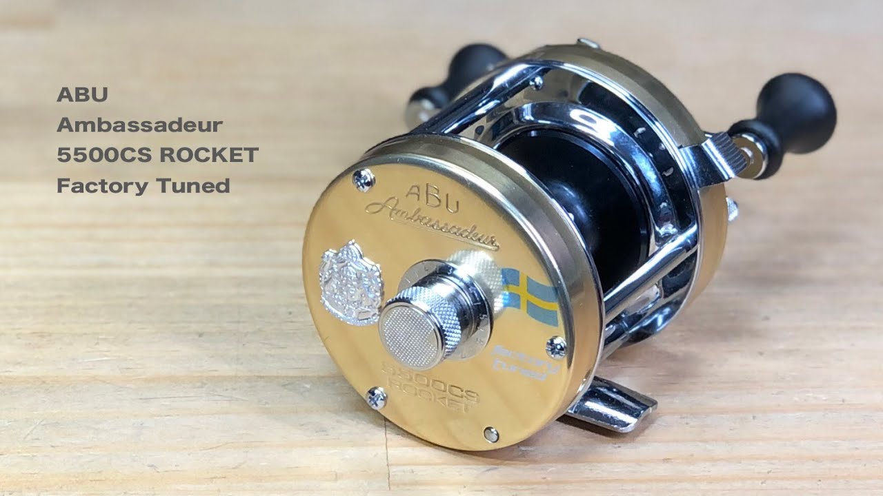 ABU Ambassadeur5500CS ROCKET Factory Tuned - YouTube