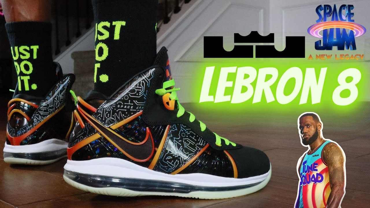 EARLY LOOK!! LEBRON 8 SPACE JAM A NEW LEGACY REVIEW & ON FEET W