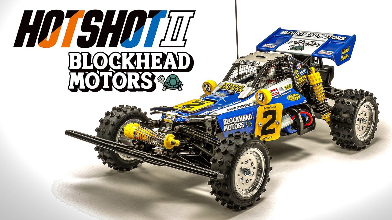 What's In The Box - Tamiya Hotshot II Blockhead Motors Edition