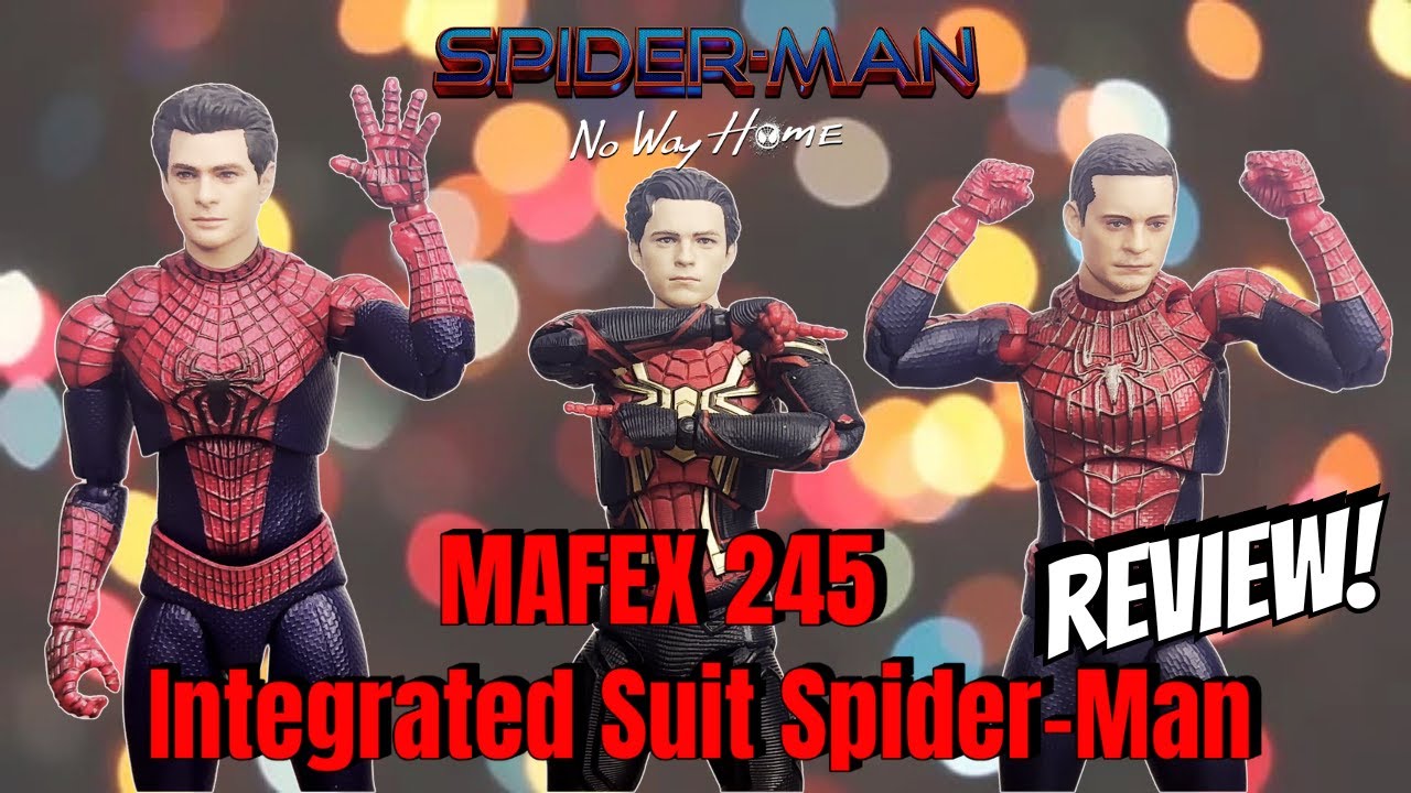 Is This NEW Tom Holland MAFEX Spider-Man the GOAT? MAFEX 245