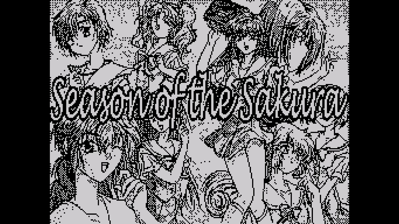 Original pC demo;)))091099*23:55 - Season of the Sakura (ZX