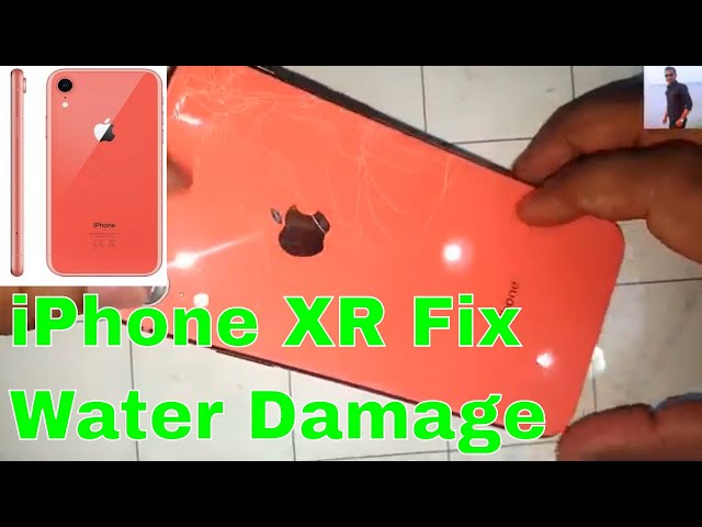How to Repair iPhone XR Water Damage - YouTube