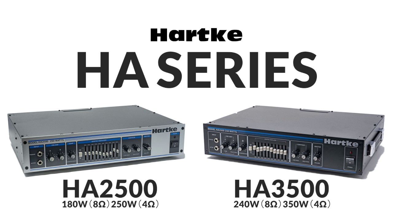 HARTKE ( ハートキー ) HA3500 ベースアンプヘッド 送料無料