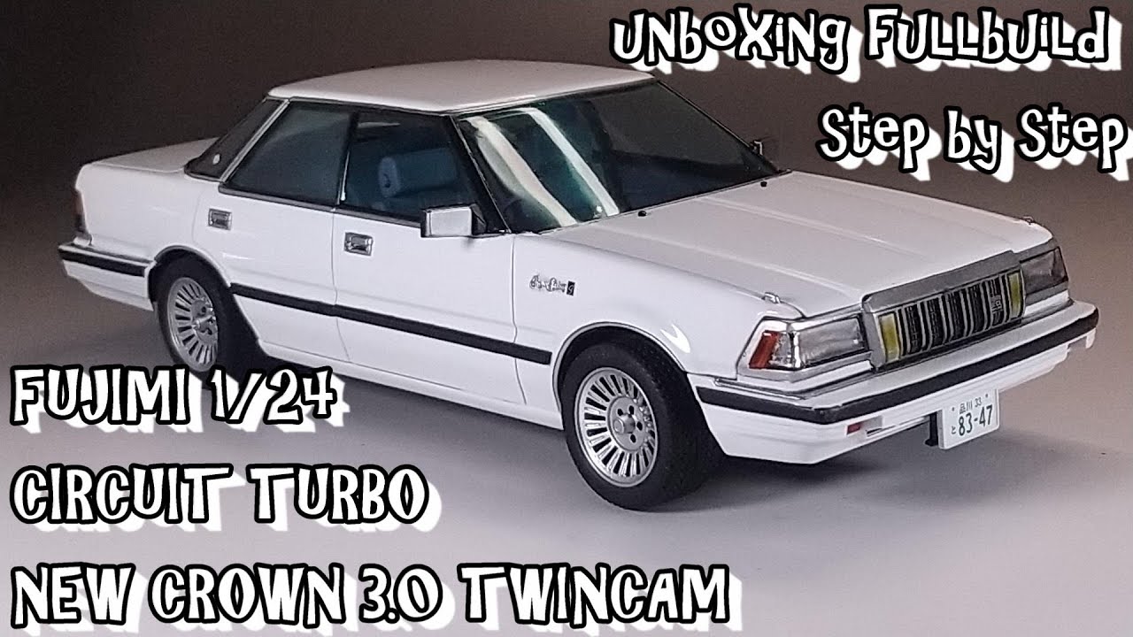 unboxing fullbuild FUJIMI 1/24 CIRCUIT TURBO TUNE MS125 CROWN 3.0