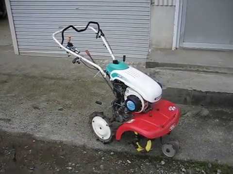 ヤンマー 管理機 FP35 フロントポチ 3馬力011903 動作テスト - YouTube