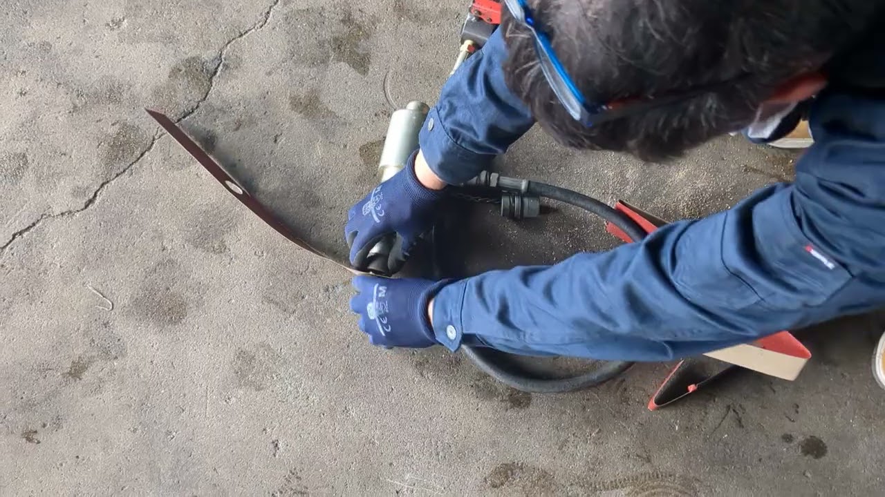 泉精器 手動油圧式パンチャー SH-10-1 手動油圧ポンプ HP-180N - YouTube