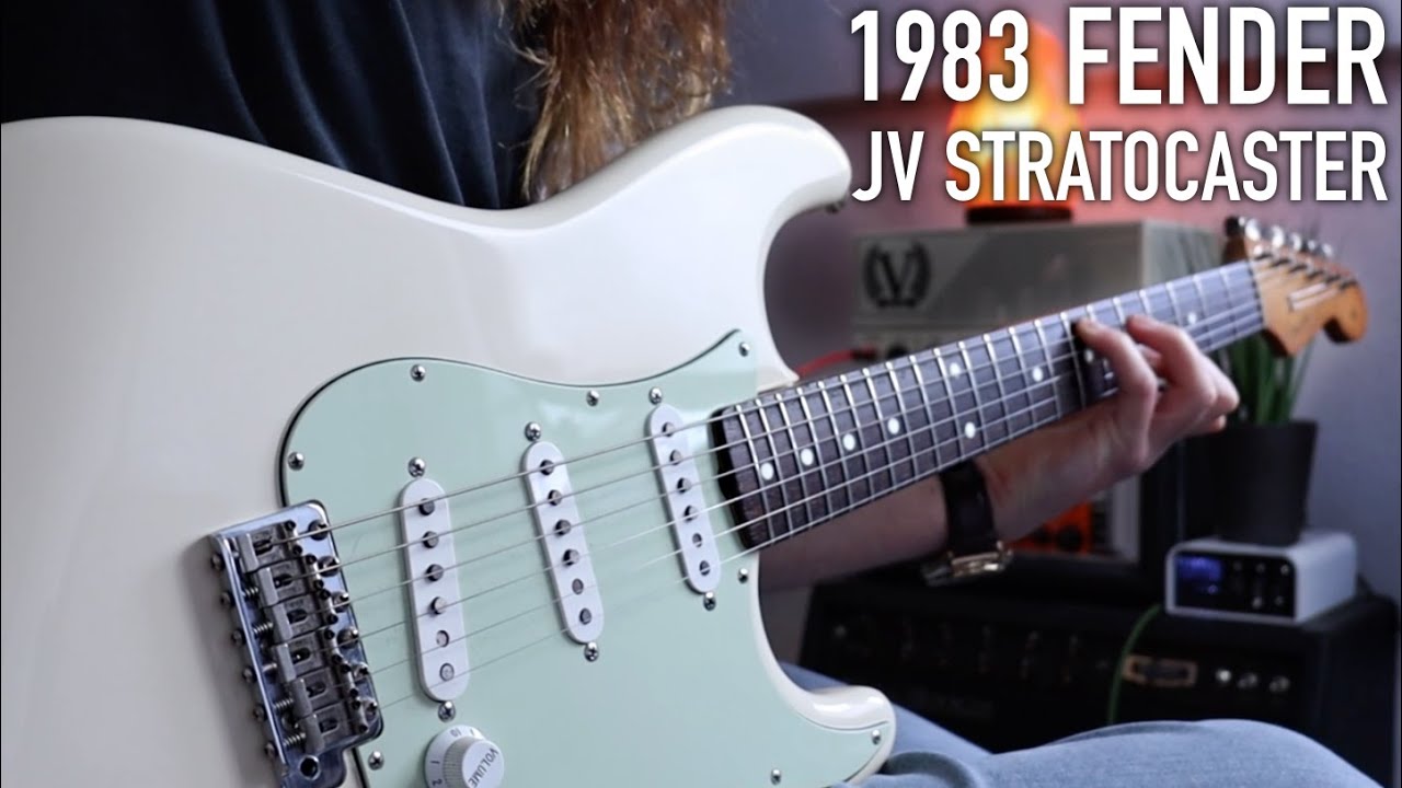 Fender Japan JV 1983 Stratocaster - YouTube