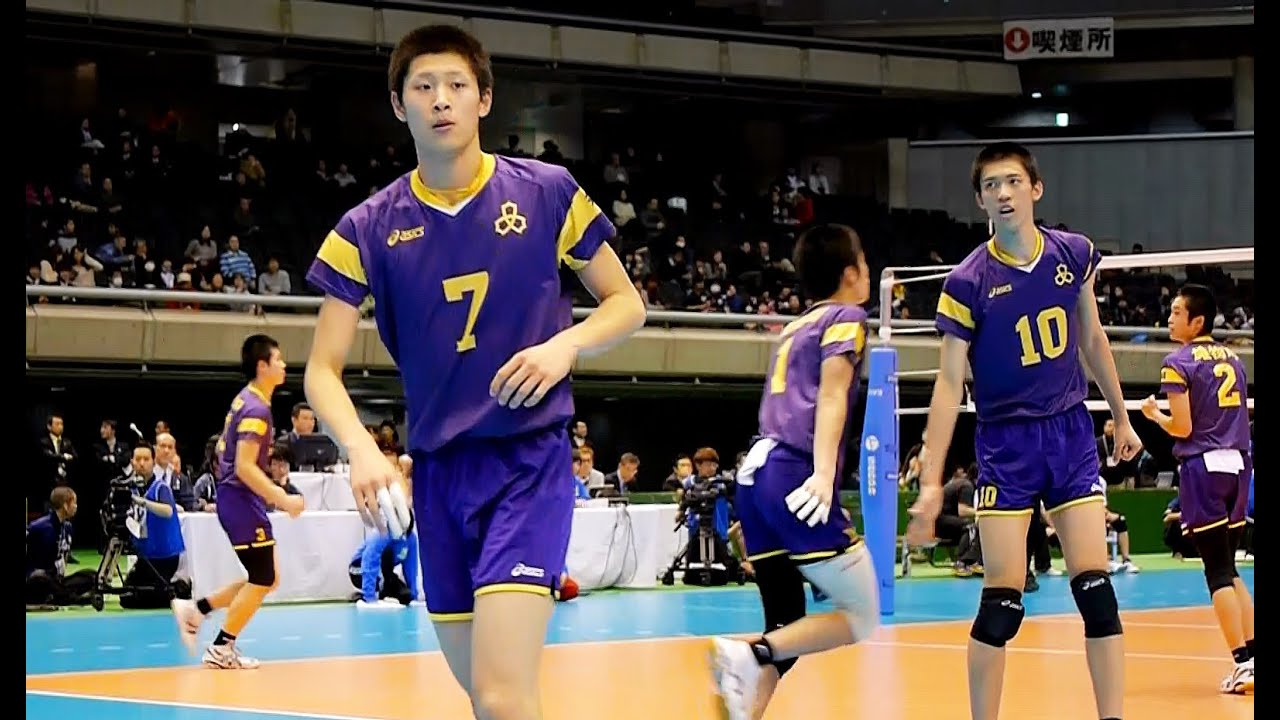 春高バレー2014 (M準決) 鹿児島商 × 雄物川(秋田) Final set - YouTube