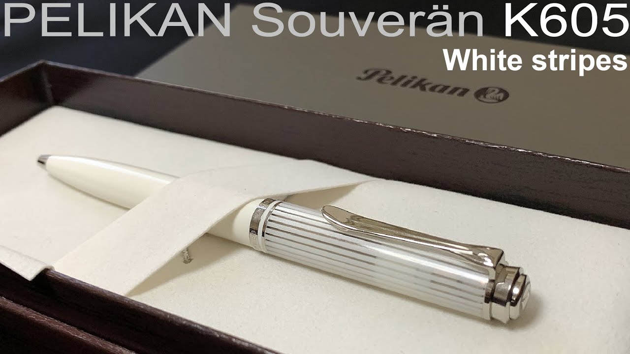 PELIKAN Souverän（ペリカンスーベレーン）K605ホワイトストライプ