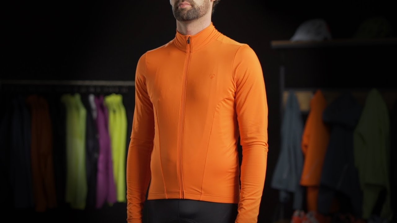 ボントレガー Velocis サーマル ロングスリーブ サイクリング ジャージ