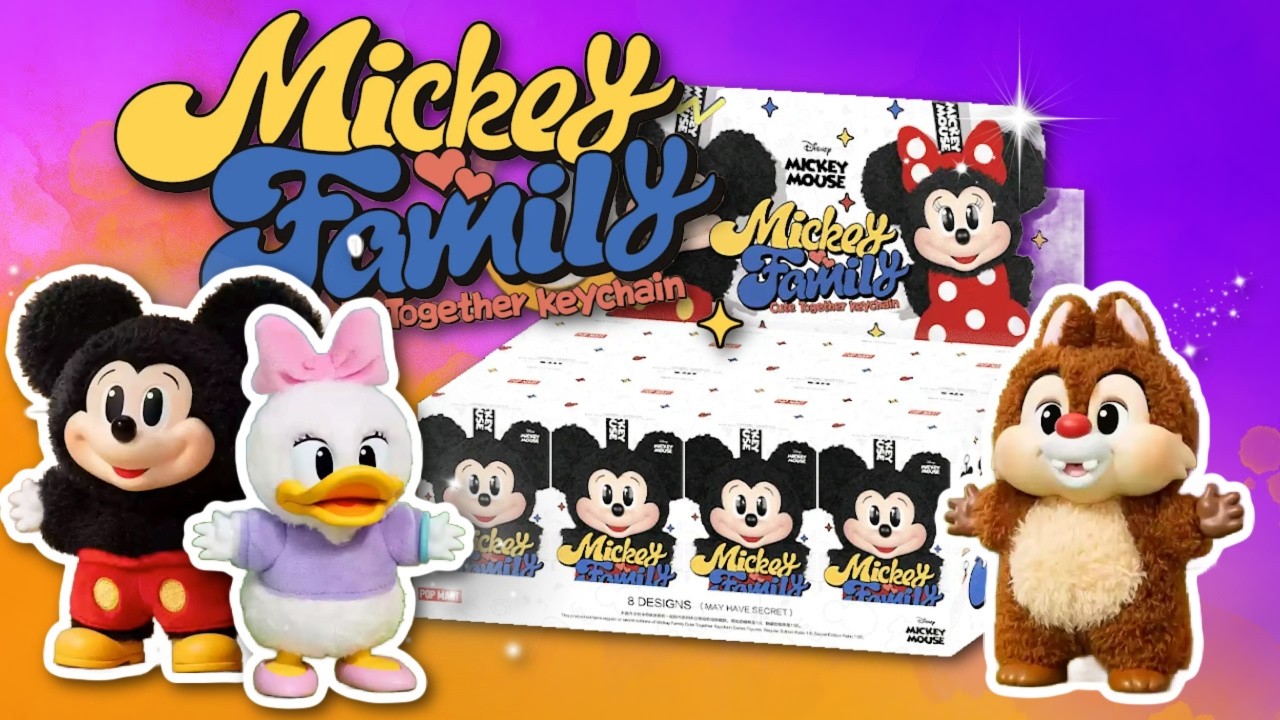 popmart ミッキーファミリー ミッキー&ミニー 🎁 ずーっと探して探して