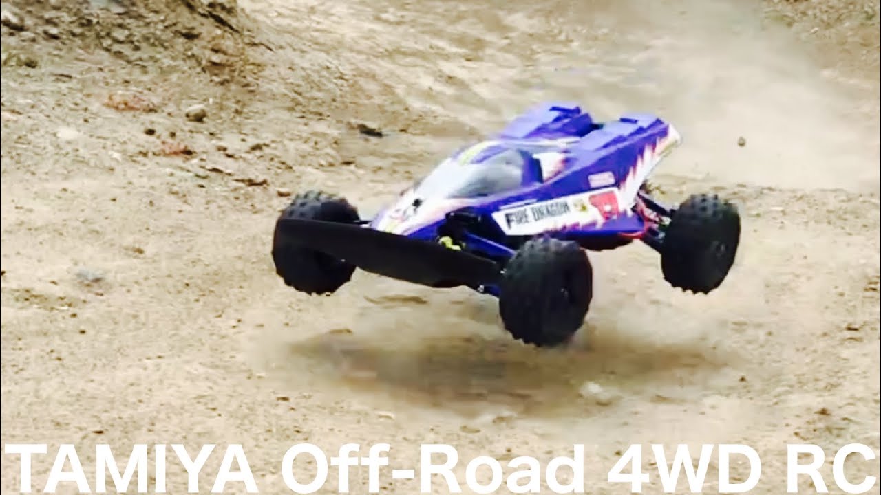 ラジコン】タミヤRC サンダーショット の シャーシに ファイヤー