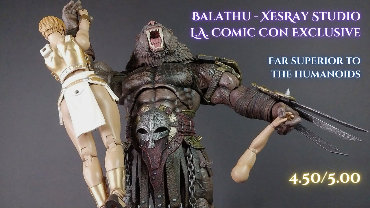 Balathu (Black Sabertooth) - XesRay Studio - L.A. Comic Con
