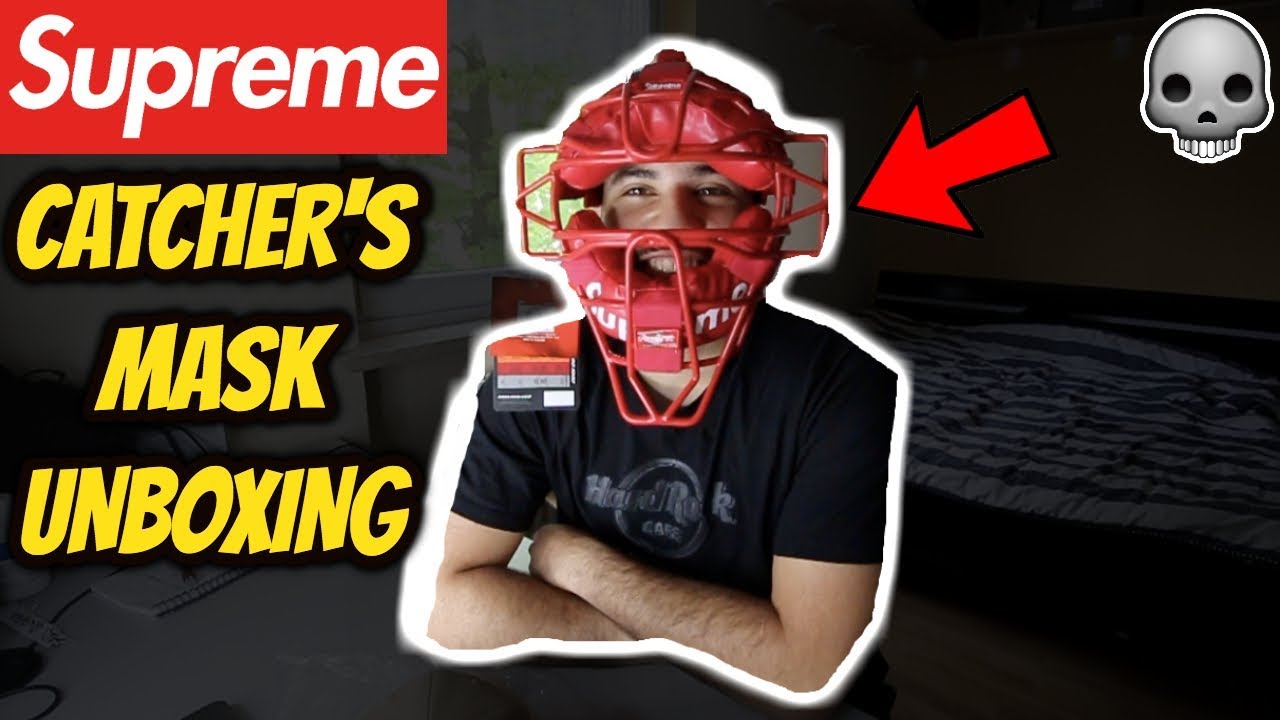 Supreme®/Rawlings® Catcher's Mask UNBOXING/REVIEW - YouTube