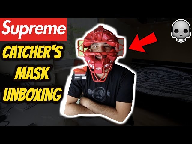 Supreme®/Rawlings® Catcher's Mask UNBOXING/REVIEW - YouTube