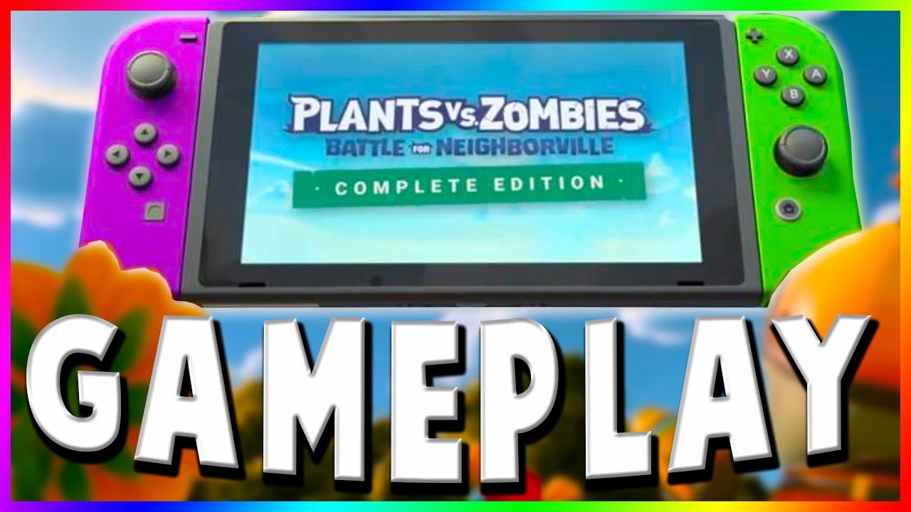 Plants vs Zombies Battle For Neighborville | Nintendo Switch