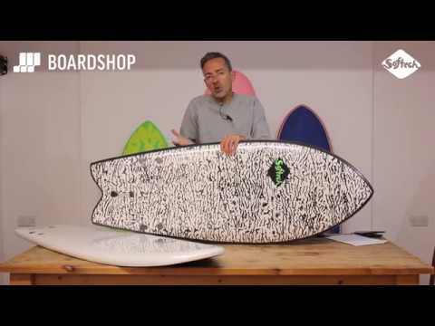 Softech Rocket Fish Surfboard Review - YouTube