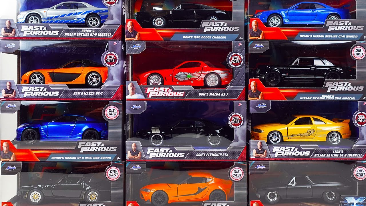 RX-7、GT-R、スープラ、ダッジ チャージャー、プリムス GTXに